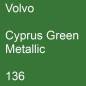 Preview: Volvo, Cyprus Green Metallic, 136.